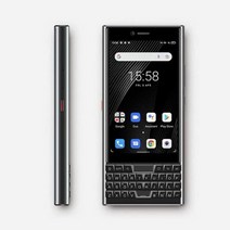 핸드폰 싸게 사는 법 unihertz titan slim android 11 mobile phone helio p70 6gb 256gb 스마트폰 qwerty keyboard, 영국 표준, 검은색, 256g