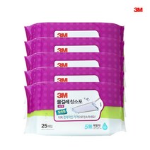 실속형 물걸레 청소포 표준형 25매 x 5개, 단품