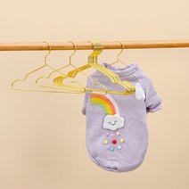 금속 옷걸이 강아지옷걸이 애완동물 옷걸이 강아지 소형 금속 골드색 고양이 푸들 전시 애완용품점, 10