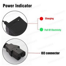 완속홈충전기TANGSPOWER 54.6V 1.5A 48V 2A 전기 오토바이 전기 자전거 Li 이온 배터리 충전기 고속 스마, IEC_UK