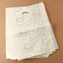 문구 팬시 화장품 가게 쇼핑백 비닐봉투 100p 악세서리샵 약국용 튼튼한 찢어지지않는