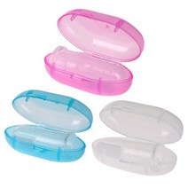 실리콘 애견 강아지 손가락 양치 칫솔 케이스