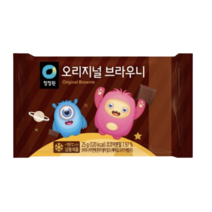 [얌얌마켓] 청정원 진한 오리지널 브라우니 25g X 30개(아이스박스 포함)