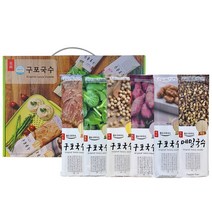 구포국수 5색국수 국수선물세트 답레품, 6p, 1세트