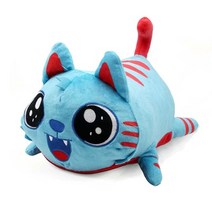 솜인형 인형 동물 캐릭터 Meows aphmau플러시 aphmau에서 Mee Meow 플러시 장난감 콜라 튀김 햄버거 빵 유니콘 순록 음식 고양이 베개 선물, [21] Khaki