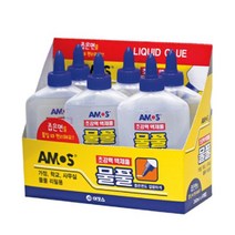 아모스 초강력 액체 물풀 240ml (6개입), 단품