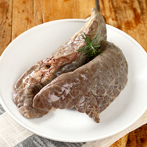 [쿠킹블럭] 국산돼지 삶은 돈허파 300g 돼지허파 돼지부속, 3팩