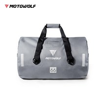 모토울프 바이크가방 여행용 방수 리어백 오토바이용품, 90L, 그레이