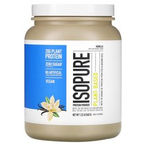이소퓨어 식물성 프로틴 파우더 분말 바닐라 560g