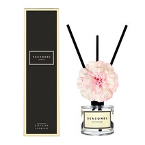 시즈넬 플라워 디퓨저 50ml 지니아 핑크, 애플파이