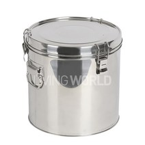 리빙월드 이중국통 25L 급식용이중국통 보관용기, 상세페이지 참조