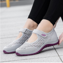 어르신운동화 부모님 운동화 발편한 50대 시원한 신발 풀백 노인 여름 어머니 샌들 여성