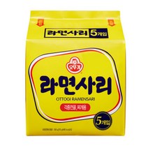 라면사리 멀티 5개입 x 8팩 / 총40봉