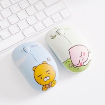 카카오프렌즈 무소음 무선마우스(AA건전지 증정), 데일리 어피치