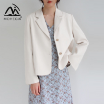 MOHEGIA 패션 정장 새로운 여성 레저 봄 코트