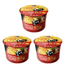 (유어스) 홍라면 홍석천 매운치즈볶음면 큰사발 112g 3개(사탕증정), 3개