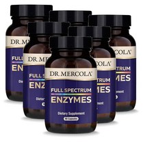 닥터머콜라 다이제스트 엔자임 풀스펙트럼 90정 Dr. Mercola Full Spectrum Enzymes, 6개