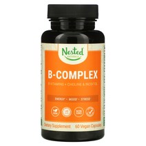 Nested Naturals BComplex 60 Vegan 캡슐