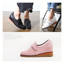 티투알 T2R 7cm키높이 수제화 스트랩로퍼 앤쓰리 W119 블랙 핑크 화이트