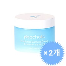 피치홀릭 프로바이오틱스 진정 수분크림 100ml 2개