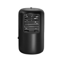 휴대용 에어컨 쿨러 다채로운 분위기 가벼운 물 냉각 팬 모이스춰 여름 에어컨 115, 검은색, 에게