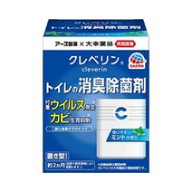클레베린 화장실의 탈취제균제 탈취제 방향제 두어형 민트의 향기 (1개입) クレベリン トイレの消臭除菌剤 消臭剤 芳香剤 置き型 ミントの香り (1個入)