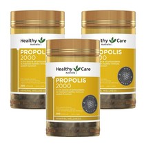 호주 헬시케어 프로폴리스 2000mg 200캡슐 3통