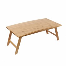 대나무 원목 우드 네이처 폴딩 좌식 책상 접이식 좌식 테이블 70cmx37cmx28cm, 1개