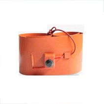 드럼히터 드럼통 실리콘 히팅자켓오일 드럼 실리콘 난방 벨트 밴드 히터 DIY 고무, 한개옵션0