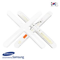 국산 LED 십자등 60W 삼성칩, 1개, 주광색