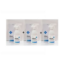 바이러캐쳐 뿌리는 살균소독제 500ml 무색 무향 3개세트 초특가, 3개 1SET