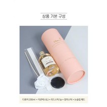 진코어 라스 프리미엄 디퓨저 200ml 모던 네츄럴허브 호텔디퓨저 감성디퓨저 답례품, 애플민트