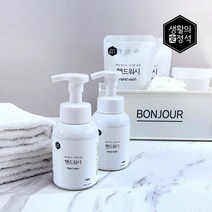 생활의 정석 핸드 워시 물비누 손세정제 어린이집 선물, 생활의정석핸드워시자몽향리필