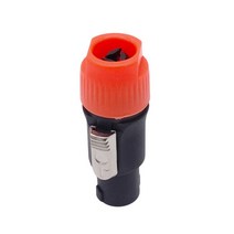파워콘스피커 파워콘 커넥터 4 코어 전문 오디오 전원 플러그 Speakon, 10 C-Orange