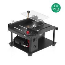 충전체인톱 충전식전기톱 전기톱 미니 테이블 데스크탑 커터 목공 벤치 수제 취미 모델 공예 도구 목재 아크릴 절단, TYPE 1With Bevel Cut, 한국 플러그, 1.TYPE 1With Bevel Cut - 미국