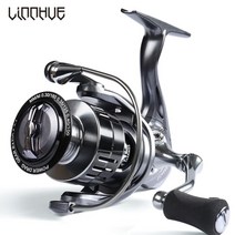 LINNHUE 낚시 릴 JC1000-6000 스피닝 릴 4 1BBS 5.2:1 고속 최대 드래그 8kg 베이스용 릴 낚시, 6000 시리즈, JC