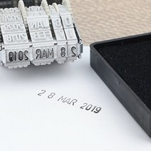 유통기한 날짜표시 도장 영문 일월년 스탬프 관공서 학교