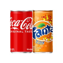 코카콜라 190ml(15개)+환타 오렌지190ml(15개)=30개 반반 업소용탄산음료도소매, 상세페이지 참조