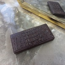 프리미엄 리얼 천연 악어가죽 장지갑 진짜 악어가죽 국내제작 만족될 퀄리티 자부합니다