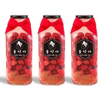 딸기베리주 담금주 키트 1000ml 과일주 만들기 세트 술판다, 딸기베리주키트 1000ml 3병