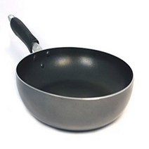 Uniware Induction Bottom Non-Stick Aluminum PFOA Free Frying Pan With Xylan Coating (9.5' (24 CM)), 1