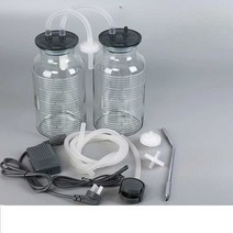 음압 흡입 유리병 장치 실험용 용기 여과 액체 저장병, 23D 액세서리 (전체 세트)