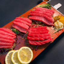 씨푸드몰 집에서 먹는 참치 회 대뱃살+배꼽살(오도로+가마도로), 1개, 650g~700g