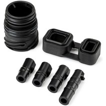 트랜스피드 ZF 6HP26 6HP26X 변속기 오일 밸브 슬리브 커넥터 씰 플러스 어댑터 블록 및 메카트로닉 플러그 키트트랜스피드 자동차 부품 호환