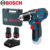 보쉬 임팩드라이버 충전 임팩트드라이버 GDR10.8-LI 배터리 2개 세트, GDR10.8V-EC