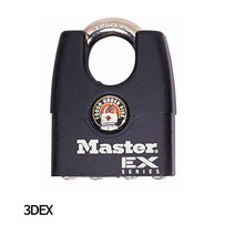 마스터락 열쇠자물쇠 3DEX, 1개