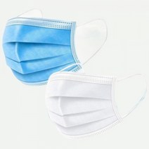 일회용마스크 귀안아픈 습기안차는 마스크재고 약국마스크 부드러운, 화이트, 상세페이지 참조