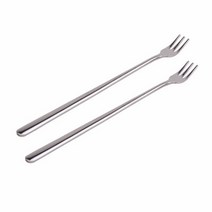 심플 광택 롱포크 10개