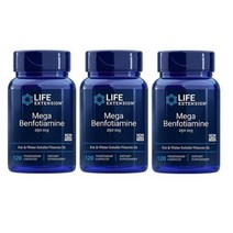 메가 벤포티아민 라이프익스텐션 250mg 120캡슐 3개