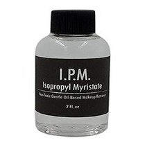 IPM Isopropyl Myristate 2 Oz - TRAVEL SIZE - Pro Makeup and Adhesive Remover - Removes Pros-aide and, 1, Clear